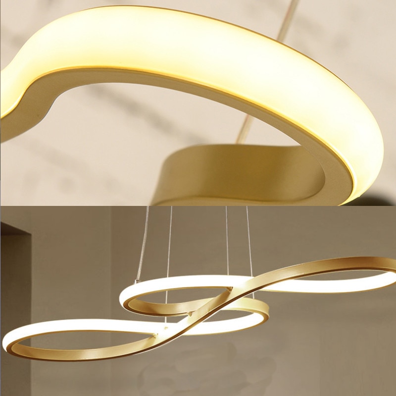 LED Pendant Lights Modern for Dining Room Living Room Nordic Loft Hang Lamp for Kitchen Meeting 3 1