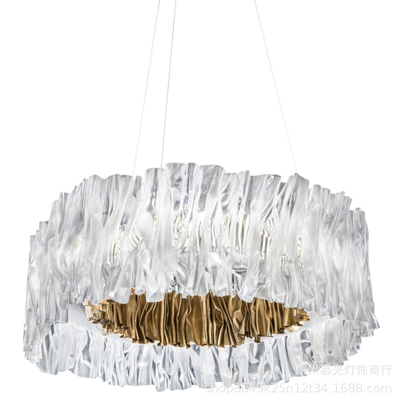Italian minimalist dining room bedroom living room slamp LED chandelier by N-LIGHTEN