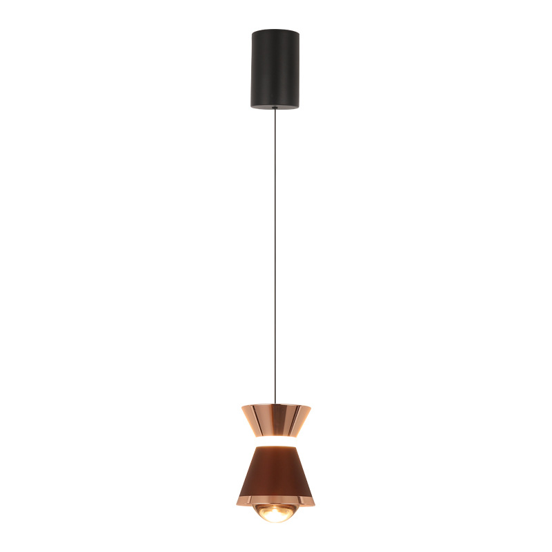 Minilasilt Stlyle Black Pendant Lamp with Focus light for Bedroom bedside pendant ,modern minimalist bedside lamp counter top pendant lamp