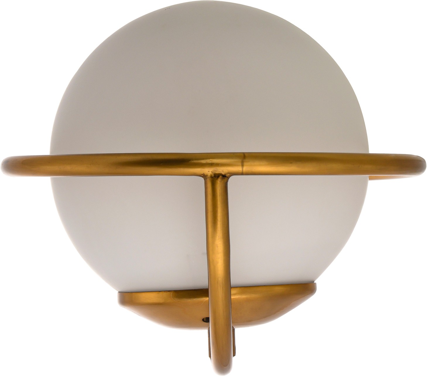 Modern minimalist golden milky glass tripping Wallchiere Wall Lamp living room bedroom bedside wall lamp