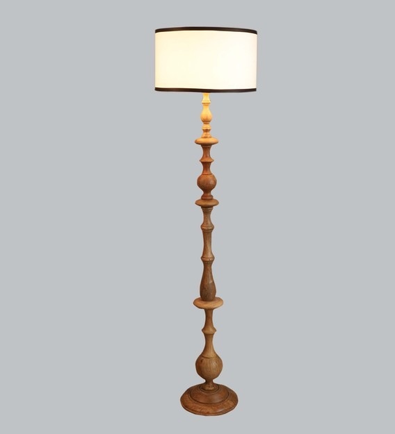 white iron cloth shade table lamp with natural base by white iron cloth shade table lam pcgtox